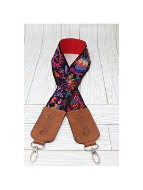 Guatemalan faja vintage embroidered handwoven strap|Camera Strap|Handmade straps
